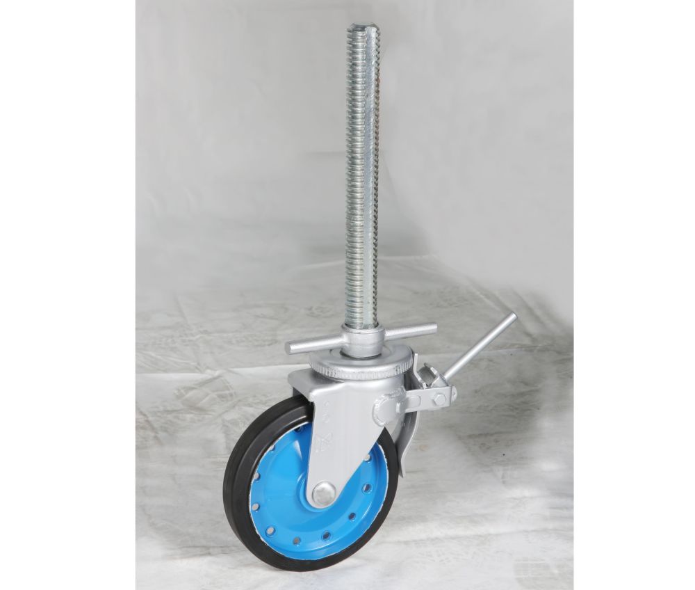 ジャッキ付キャスター