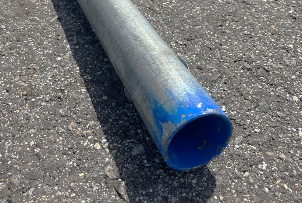 単管パイプ（ピン加工）